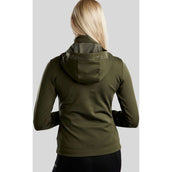 Montar Zip-Hoodie MoAddie Softshell Olive Montar Zip-Hoodie MoAddie Softshell Olive