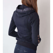 Montar Zip-Hoodie Macie Rosegold Logo Navy Montar Zip-Hoodie Macie Rosegold Logo Navy