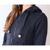 Montar Zip-Hoodie Macie Rosegold Logo Navy Montar Zip-Hoodie Macie Rosegold Logo Navy