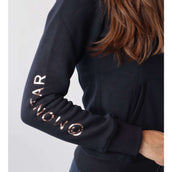 Montar Zip-Hoodie Macie Rosegold Logo Navy Montar Zip-Hoodie Macie Rosegold Logo Navy