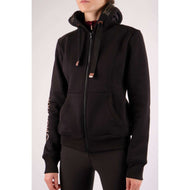 Montar Zip-Hoodie Macie Rosegold Logo Black Montar Zip-Hoodie Macie Rosegold Logo Black