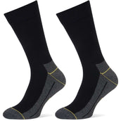 Stapp Yellow Socks Walker 2 Pack Black Stapp Yellow Socks Walker 2 Pack Black