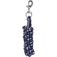Schockemöhle Lead Rope SP Soft Style with Carabiner Dark Navy/Ink/Silver Schockemöhle Lead Rope SP Soft Style with Carabiner Dark Navy/Ink/Silver