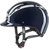 Uvex Cap Exxeed Shiny Chrome Navy Uvex Cap Exxeed Shiny Chrome Navy