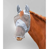 Waldhausen Fly Mask Premium with Ears and Nose Silver Grey Waldhausen Fly Mask Premium with Ears and Nose Silver Grey