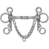 Waldhausen Pelham Bit 16mm Double Jointed Waldhausen Pelham Bit 16mm Double Jointed