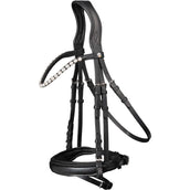 Waldhausen Snaffle Bridle X-Line Beauty English Combined Black Waldhausen Snaffle Bridle X-Line Beauty English Combined Black