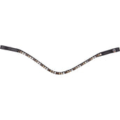 Waldhausen Browband X-Line Glam Black/Brown/Gold/Beige/Silver Waldhausen Browband X-Line Glam Black/Brown/Gold/Beige/Silver