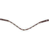 Waldhausen Browband X-Line Glam Brown/Gold/Beige/Silver Waldhausen Browband X-Line Glam Brown/Gold/Beige/Silver