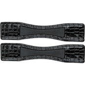 Waldhausen Spur Guards Leather Black/Croco Waldhausen Spur Guards Leather Black/Croco