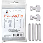 Waldhausen Safety Clasp Safe-Gum Silver Grey Waldhausen Safety Clasp Safe-Gum Silver Grey