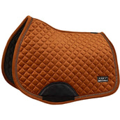 ANKY Saddlepad Velvet Stones Jumping Rust ANKY Saddlepad Velvet Stones Jumping Rust