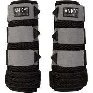 ANKY Leg protection 3D Mesh Black/Steel Grey ANKY Leg protection 3D Mesh Black/Steel Grey
