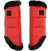 BR Leg Protectors AW25 Majestic Fur Joy Tango Red BR Leg Protectors AW25 Majestic Fur Joy Tango Red