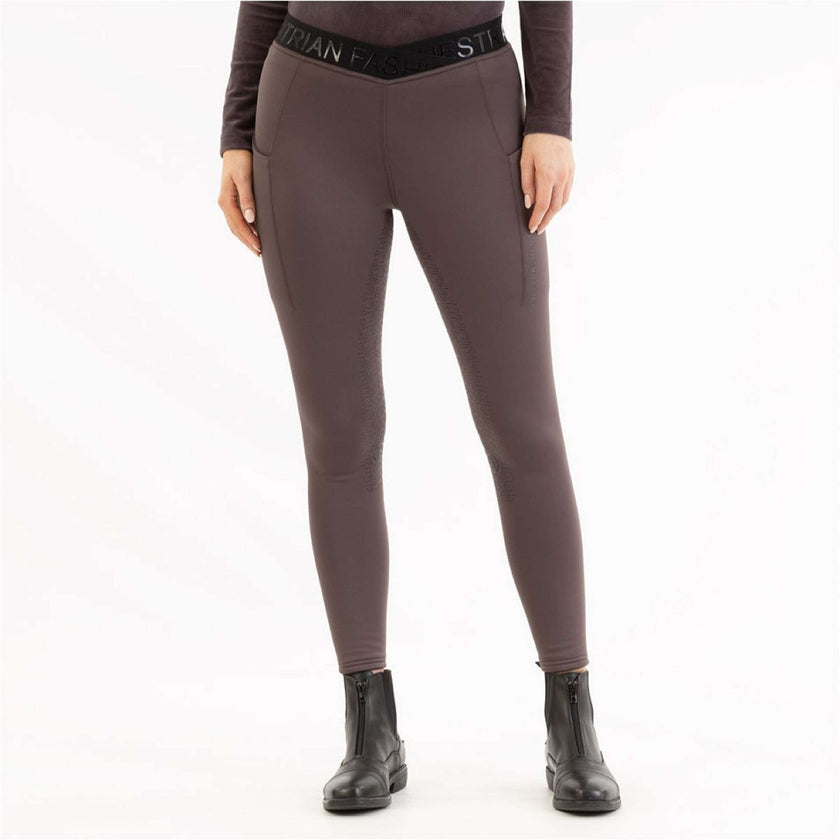 BR Riding Legging AW25 Jesslynn Ladies Silicone Seat Raisin BR Riding Legging AW25 Jesslynn Ladies Silicone Seat Raisin