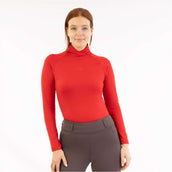 BR Turtleneck Sweater AW25 Jasmin Women Tango Red BR Turtleneck Sweater AW25 Jasmin Women Tango Red