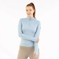 BR Pullover AW25 Half-Zip Jara Women Ashley Blue BR Pullover AW25 Half-Zip Jara Women Ashley Blue
