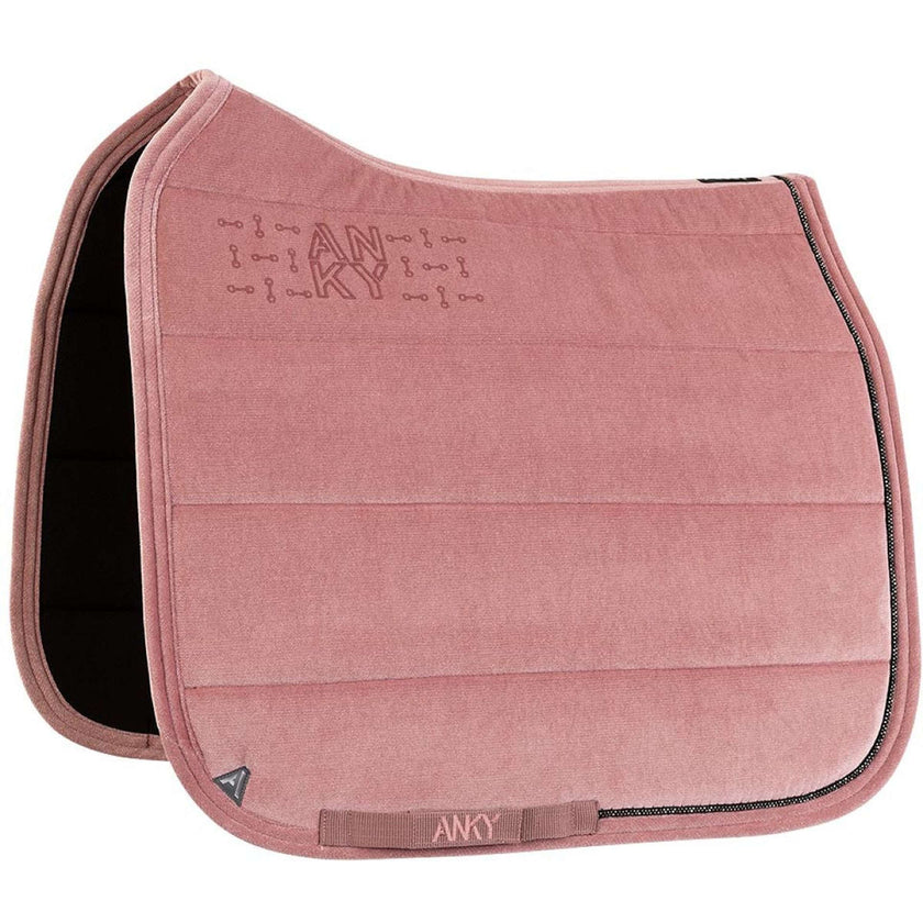 ANKY Saddlepad AW25 Velvet Dressage Bridal Rose ANKY Saddlepad AW25 Velvet Dressage Bridal Rose
