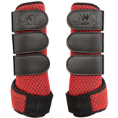 ANKY Leg Protectors AW25 3D Mesh Equestrian Red ANKY Leg Protectors AW25 3D Mesh Equestrian Red