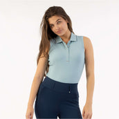 BR Polo Shirt Kiki Sleeveless Tourmaline BR Polo Shirt Kiki Sleeveless Tourmaline