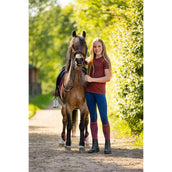 BR Riding Legging Eevolv Kika Kids Full Grip Pageant Blue BR Riding Legging Eevolv Kika Kids Full Grip Pageant Blue