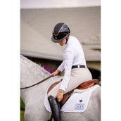 Charles Owen Cap Kylo Sparkly Wide Peak Black Gloss/Rose Gold Charles Owen Cap Kylo Sparkly Wide Peak Black Gloss/Rose Gold