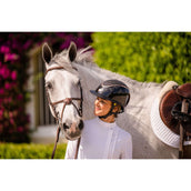 Charles Owen Cap Kylo Sparkly Wide Peak MIPS Black Gloss/Rose Gold Charles Owen Cap Kylo Sparkly Wide Peak MIPS Black Gloss/Rose Gold