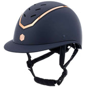 Charles Owen Cap Kylo Wide Peak Navy Matte/Rose Gold Charles Owen Cap Kylo Wide Peak Navy Matte/Rose Gold