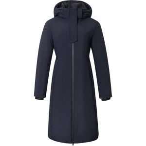 Covalliero Long Coat AW25 Dark Navy Covalliero Long Coat AW25 Dark Navy