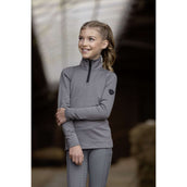 Covalliero Shirt AW25 Kids Long Sleeves Steel Grey Covalliero Shirt AW25 Kids Long Sleeves Steel Grey