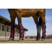 EQUITHÈME Transport Protectors 1200D Renforcé Burgundy EQUITHÈME Transport Protectors 1200D Renforcé Burgundy