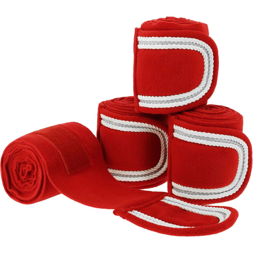 EQUITHÈME Bandages Christmas Red EQUITHÈME Bandages Christmas Red