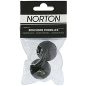 Norton Earplugs Horse by Pair Black Norton Earplugs Horse by Pair Black