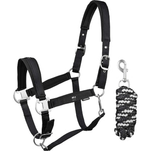 EQPRO Head Collar Set Precious Black EQPRO Head Collar Set Precious Black