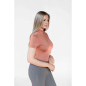 Equestrian Stockholm Shirt UV Protection Coral Equestrian Stockholm Shirt UV Protection Coral