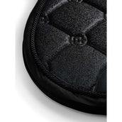Equestrian Stockholm Saddlepad Jumping All Black Glimmer Equestrian Stockholm Saddlepad Jumping All Black Glimmer