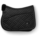 Equestrian Stockholm Saddlepad Vegan Fur Jumping Crystal Black Equestrian Stockholm Saddlepad Vegan Fur Jumping Crystal Black