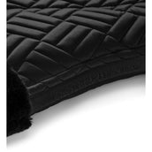 Equestrian Stockholm Saddlepad Vegan Fur Jumping Crystal Black Equestrian Stockholm Saddlepad Vegan Fur Jumping Crystal Black