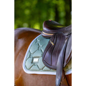 Equestrian Stockholm Saddlepad Jumping Pistachio White Equestrian Stockholm Saddlepad Jumping Pistachio White