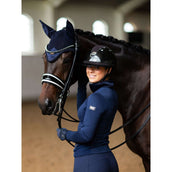 Equestrian Stockholm Ear Bonnet Modern Lagoon Blush Equestrian Stockholm Ear Bonnet Modern Lagoon Blush