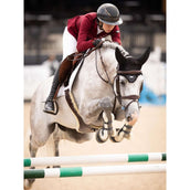 Equestrian Stockholm Ear Bonnet Padded Black/Silver Equestrian Stockholm Ear Bonnet Padded Black/Silver