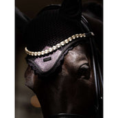 Equestrian Stockholm Ear Bonnet Purple Glimmer Equestrian Stockholm Ear Bonnet Purple Glimmer