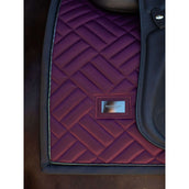 Equestrian Stockholm Saddlepad Modern Dressage Purple Night Equestrian Stockholm Saddlepad Modern Dressage Purple Night