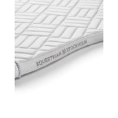 Equestrian Stockholm Saddlepad Modern Jumping White Silver Equestrian Stockholm Saddlepad Modern Jumping White Silver