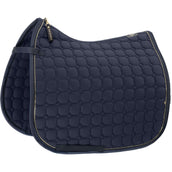 Eskadron Saddlepad Heritage Cotton Dressage Navy Eskadron Saddlepad Heritage Cotton Dressage Navy