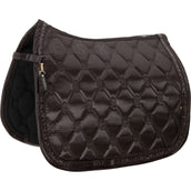 Eskadron Saddlepad Heritage Satin Jewel Dressage Black Truffle Eskadron Saddlepad Heritage Satin Jewel Dressage Black Truffle