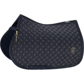 Eskadron Saddlepad Heritage Highgloss Contrast General Purpose Navy Eskadron Saddlepad Heritage Highgloss Contrast General Purpose Navy