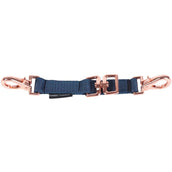 Harry's Horse Lunge Bridle Bit Rosegold Navy Harry's Horse Lunge Bridle Bit Rosegold Navy