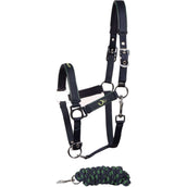Harry's Horse Head Collar Set STOUT! Lime Navy Harry's Horse Head Collar Set STOUT! Lime Navy