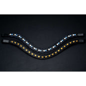 HB Browband Showtime Good Luck Black/Gold HB Browband Showtime Good Luck Black/Gold